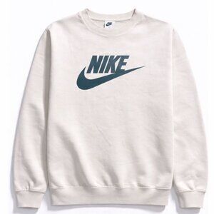 Nike Crewneck Sweatshirt White Small size Big Logo Classic